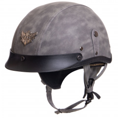 Мотошлем для чоппера KCO 318 XL(61-62) Серый Ровно