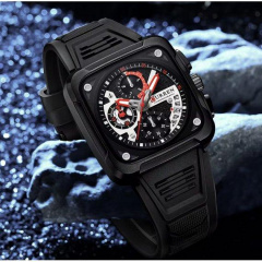 Годинник чоловічий наручний Curren Active Чорний (2498336137) Кобижча