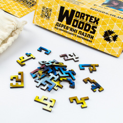 Дерев'яні пазли Wortex Woods Одеська Опера 50х50 см 508 елементи амеби PZL81006L Косів