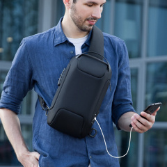 Рюкзак на одне плече Mark Ryden Mini Odyssey MR7116 34 х 20 х 12 см Чорний Нововолынск