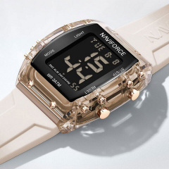 Наручний годинник жіночий NaviForce Lady Sport Золотий (3110) Покровськ