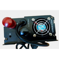 Перетворювач напруги інвертор з 12V на 220V UKC 1800W із зарядкою акумулятора Ладан