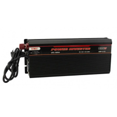 Перетворювач напруги інвертор з 12V на 220V UKC 1800W із зарядкою акумулятора Ладан