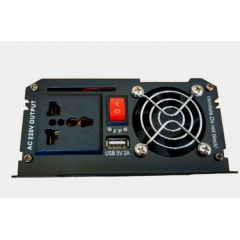 Перетворювач напруги інвертор з 12V на 220V UKC 1800W із зарядкою акумулятора Ладан