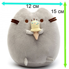Набір м'яких іграшок 2Life Pusheen cat 15х12 см та Лев 10х7 см v-12461 Бровары