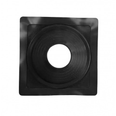 Покрівельни прохід для димоходу Мaster Flash 25х25х7 см Чорний (432233311) Косів