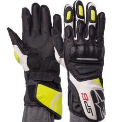Мотоперчатки зимние Alpinestars SP8 размер L Черный/Зеленый PT1097 Киев