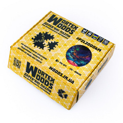 Дерев'яні пазли Wortex Woods Космічний краєвид 50х50 см 508 елементи амеби PZL20006L Володарск-Волынский