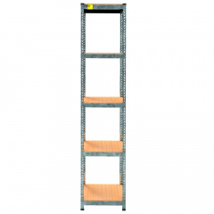 Металевий стелаж Emby Light Series 2400х450x300 мм 5 полиць ДСП до 100 кг 2066424240 Днепр