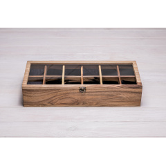 Коробочка для зберігання наручних годинників ecoWalnut 8.2х40.9х18 см Суми