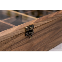 Коробочка для зберігання наручних годинників ecoWalnut 8.2х40.9х18 см Суми