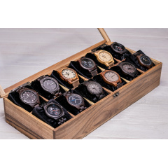 Коробочка для зберігання наручних годинників ecoWalnut 8.2х40.9х18 см Суми