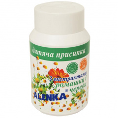 Дитяча присипка Alenka з екстрактом ромашки та череди 75 г (90891343) Одесса