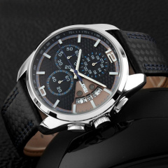 Годинник наручний Skmei 9106 Black 9106BU (17117-hbr) Костопіль