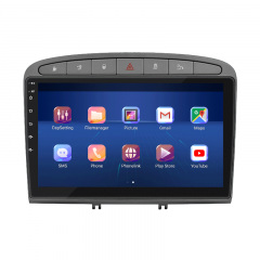 Штатная магнитола Lesko 9" Peugeot RCZ I Рестайлинг 2012-2015 2/32Gb 4G Wi-Fi GPS Top (10105-45483) Киев