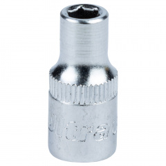 Насадка шестигранна коротка 1/4" 5мм CrV ULTRA (6060052) Тячів