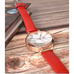 Наручний годинник жіночий Polaris red (hub_xgikr3) Київ