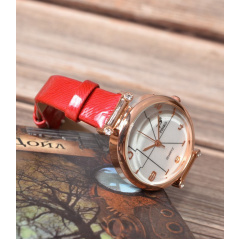 Наручний годинник жіночий Polaris red (hub_xgikr3) Київ