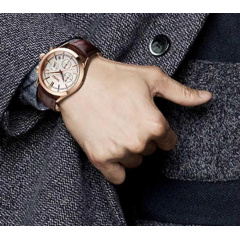 Чоловічий годинник Skmei Prestige 9127 класичний Коричневий Королево