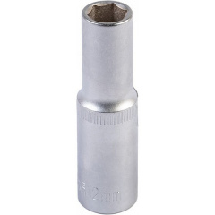 Насадка торцева 6-гранна подовжена 1/2, 12 мм. CRV MASTERTOOL GM (78-0512) Каменка-Днепровская