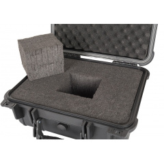 Кейс протиударний водонепроникний MASTERTOOL GM 339х295х152 мм Сірий (79-5023) Київ