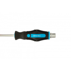 Викрутка ударна хрестова магнітна MASTERTOOL GM EXTERNAL HEX PH1х100 мм ручка з покриттям TPR (49-6110) Петрово