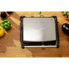 Гриль Zelmer ZPR2000 2200 Вт 29х23 см Чорно-сірий (74722832) Черноморск