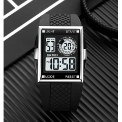 Чоловічий наручний кварцовий годинник Skmei 1967 Black Мелитополь