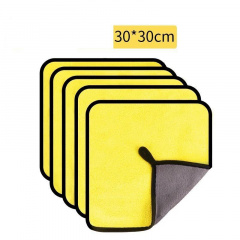 Набір мікрофібри двосторонньої Bluefield 30×30 см 5 шт Жовтий (Н050523-5) Київ