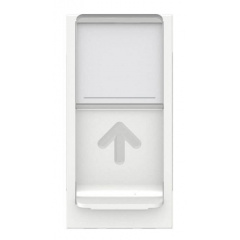 Центральная плата Schneider Electric NU946018 от розетки RJ45 Keystone/Systimax 1М (белая) Кропивницький