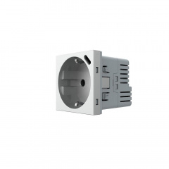 Механизм электрическая розетка с портом USB-C Livolo серый (VL-FCTF16A.UC18W-2IP) Смела