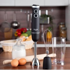 Блендер погружний Magio МG-655 1200 Вт 500 мл Black Лосинівка