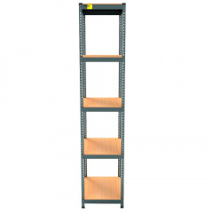 Металевий стелаж Emby Light Series 2400х450x450 мм 5 полиць ДСП до 100 кг Бердичів