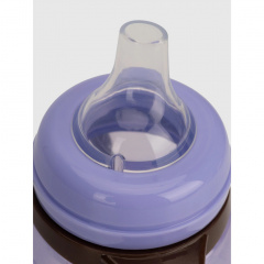Поїльник з силіконовим носиком Mega Zayka MGZ-0314 (Violet) 180 мл Ворожба