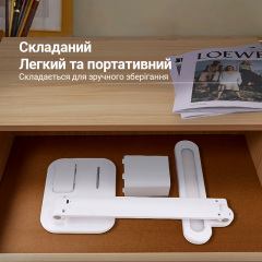 Настільна лампа Weidasi WD-6072 1200mAh 18smd 2.5W 208lm 5150K White Токмак