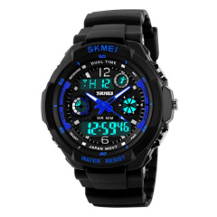 Годинник наручний дитячий Skmei 1060 Black 1060BU (17106-hbr) Лубны