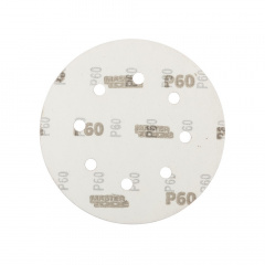 Коло шліфувальне на липучці MASTERTOOL GM 180 мм зерно 60 5 шт (08-1806-H) Тернопіль