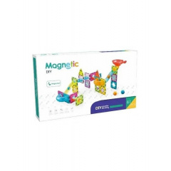 Конструктор магнітний Magnetic Diy CH1035 61 елемент з кульками Різнокольоровий Мукачево