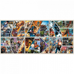 Пазли Trefl Месники Marvel 9000 елементів серії Безмежна колекція 199х93 см Різнокольоровий 81023 Михайлівка