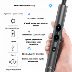 Електрична смарт викрутка з акумулятором Kingsdun 28в1 Silver (КС-882039) Александрия