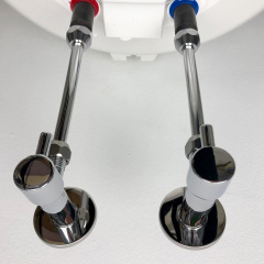 Набір для бойлера водонагрівача Kvant Labaratory MINI C1 Boiler Series 1/2" хром трубка 150мм Буча
