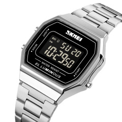 Годинник наручний чоловічі Skmei 1647 Silver 1647SI (17164-hbr) Киев