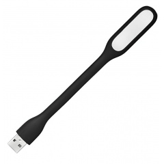 Портативний USB світильник для ноутбука та Power Bank No Brand 169х18х9 мм Чорний (2104618513) Михайлівка