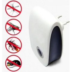 Електронний відлякувач для комах No Brand Pest Repeller 9x3x6 см Біло-чорний (2104618538) Березнегувате