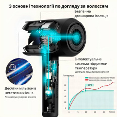 Фен Sonifer SF-9580 Чорний Одесса