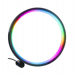 Настільна лампа нічник Inspire RGB SAL-052 10W 46led Bluetooth Чорний Гуляйполе