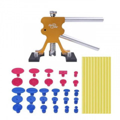 Набір рихтувальних інструментів Icar молоток + мініліфтер з грибками 41 предмет Різнокольоровий (С051263) Гайсин