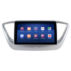 Штатная магнитола Lesko Hyundai Solaris II 2017-2020 9" 2/32Gb/ 4G/ Wi-Fi GPS Premium (9324-41853) Ужгород