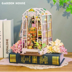 3D румбокс Діорама ляльковий будинок Бук Нук "Садовий Будиночок" CuteBee DIY DollHouse (M411) Хмельник