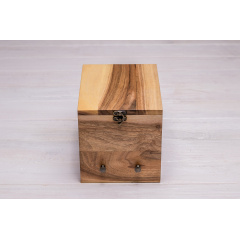 Універсальна коробочка для зберігання наручних годинників ecoWalnut 14.9х18х14.1 см Київ